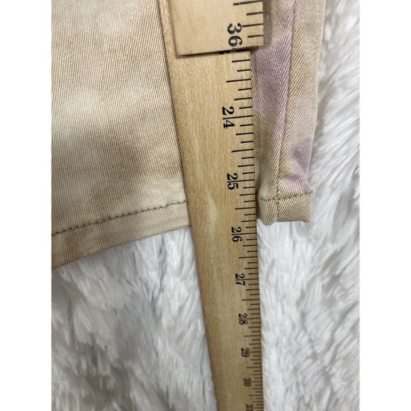 Beau Dawson Stretch Floral Jeans Womens Size 16 Cream Skinny FIT NWT - Picture 5 of 9